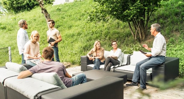 Meetings im Freien
