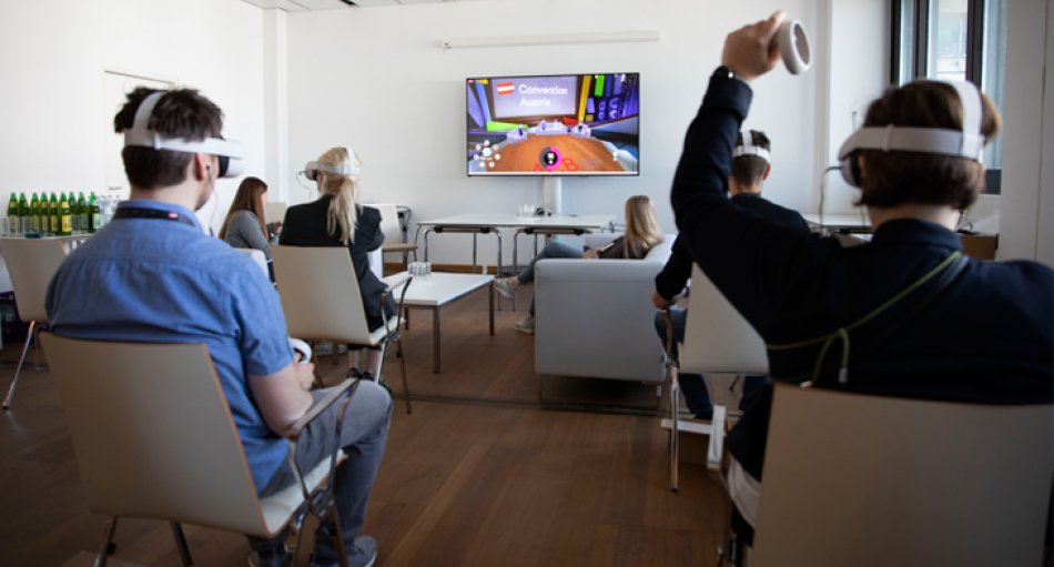 Erste ÖW Pressekonferenz im Metaverse